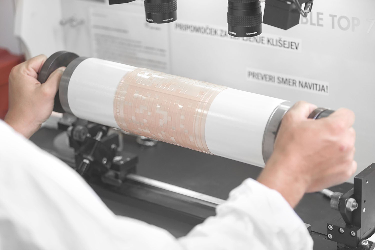 Prvi tiskarski »Clean room« v Sloveniji Tisk Šepic